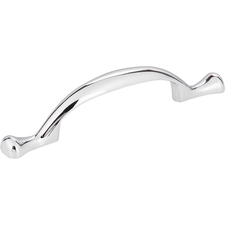 Elements 3" Center-to-Center Polished Chrome Merryville Cabinet Pull 897-3PC